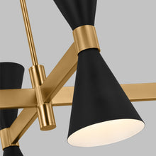 Load image into Gallery viewer, Albertine Chandelier in Detail.
