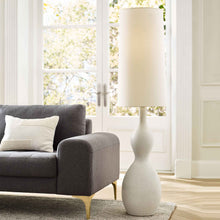 Load image into Gallery viewer, Antonina LED Floor Lamp in living room.
