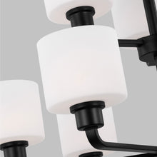 Load image into Gallery viewer, Canfield Multi Tier Chandelier in Detail.

