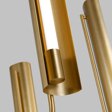 Load image into Gallery viewer, Carson Modern LED Chandelier in Detail.
