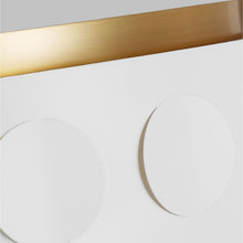 Load image into Gallery viewer, Dottie Flush Mount Ceiling Light in Detail.
