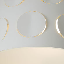 Load image into Gallery viewer, Dottie Flush Mount Ceiling Light in Detail.
