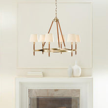 Load image into Gallery viewer, Katie Chandelier in living room.
