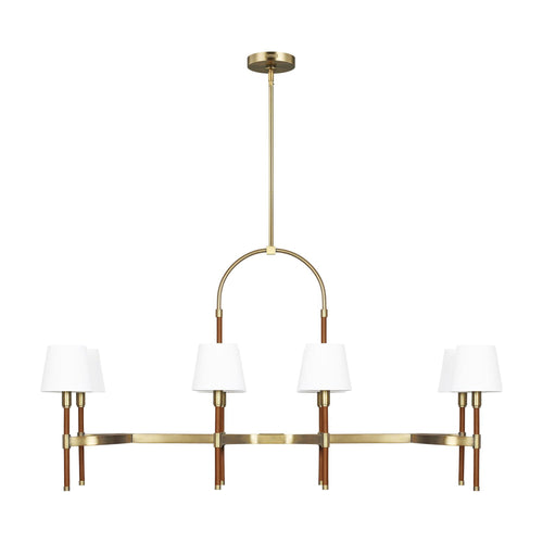 Katie Linear Chandelier in Detail.