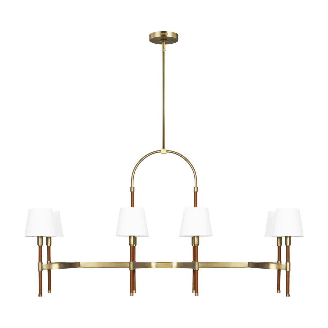 Katie Linear Chandelier in Detail.