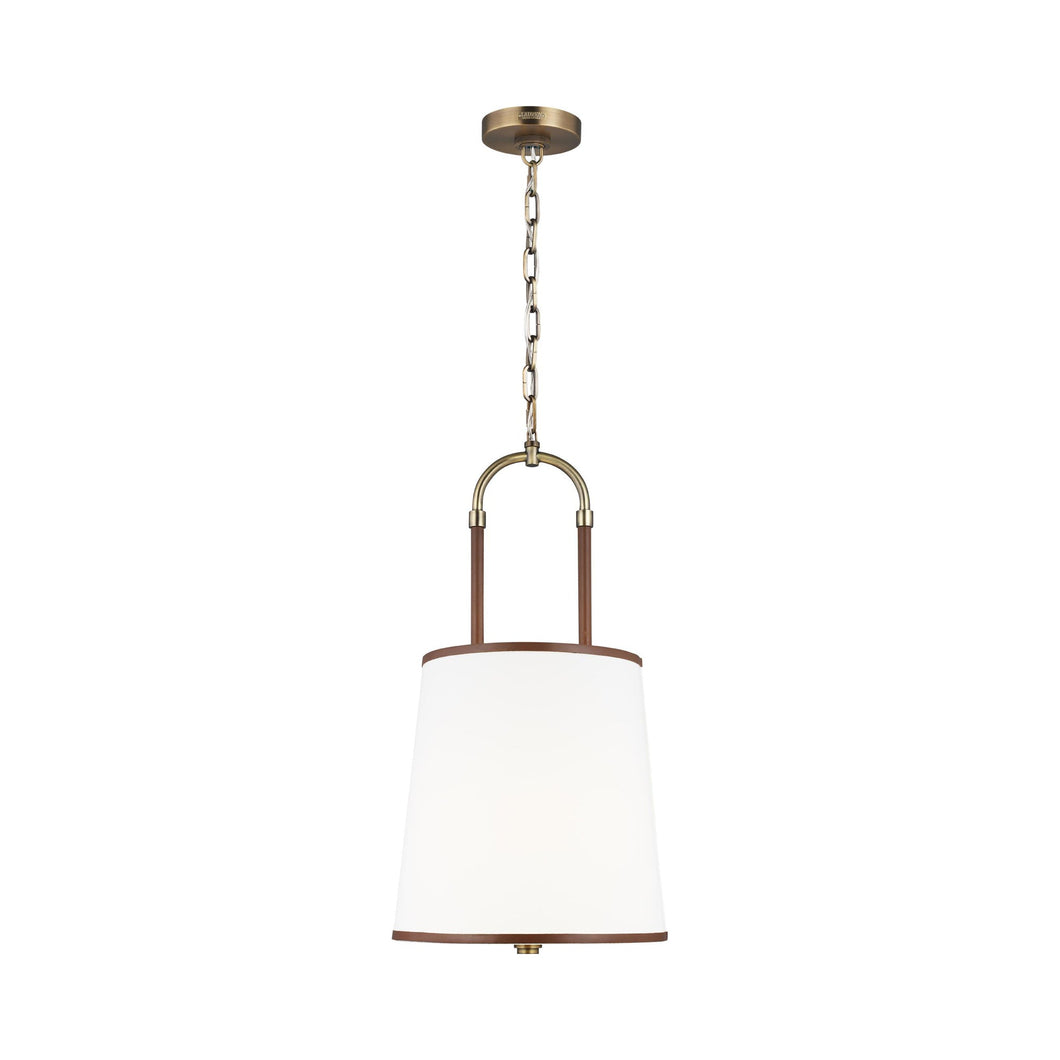 Katie Pendant Light in Time Worn Brass (Medium).