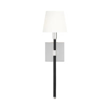 Load image into Gallery viewer, Katie Wall Light in Polished Nickel (1-Light).
