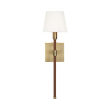 Load image into Gallery viewer, Katie Wall Light in Time Worn Brass (1-Light).
