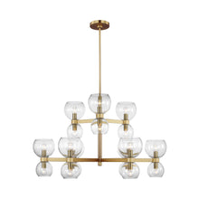 Load image into Gallery viewer, Londyn Chandelier in Clear (Medium).

