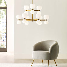 Load image into Gallery viewer, Londyn Chandelier in living room.
