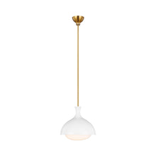 Load image into Gallery viewer, Lucerne Pendant Light in Matte White (Medium).

