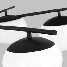 Load image into Gallery viewer, Lune LED Chandelier in Detail.
