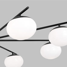 Load image into Gallery viewer, Lune LED Chandelier in Detail.
