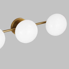 Load image into Gallery viewer, Lune LED Vanity Wall Light in Detail.
