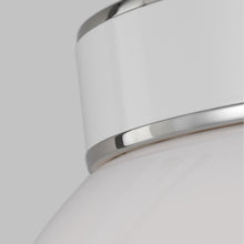 Load image into Gallery viewer, Monroe Flush Mount Ceiling Light in Detail.

