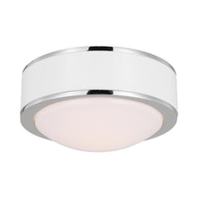 Load image into Gallery viewer, Monroe LED Flush Mount Ceiling Light in Detail.

