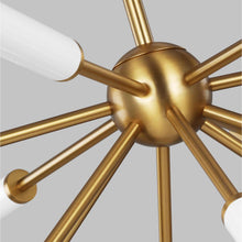Load image into Gallery viewer, Monroe Sputnik Chandelier in Detail.
