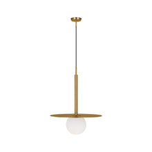 Load image into Gallery viewer, Nodes Pendant Light in Burnished Brass (23.25-Inch).
