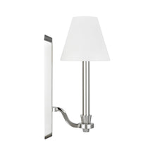 Load image into Gallery viewer, Paisley Bath Wall Light in Detail.
