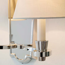 Load image into Gallery viewer, Paisley Bath Wall Light in Detail.
