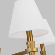 Load image into Gallery viewer, Paisley Chandelier in Detail.
