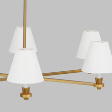 Load image into Gallery viewer, Paisley Chandelier in Detail.
