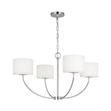 Load image into Gallery viewer, Sawyer LED Chandelier in Detail.
