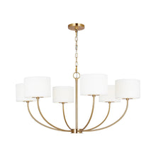 Load image into Gallery viewer, Sawyer LED Chandelier in Detail.
