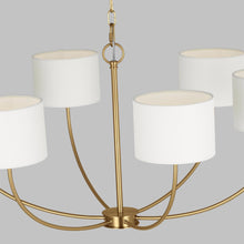 Load image into Gallery viewer, Sawyer LED Chandelier in Detail.
