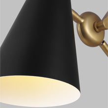 Load image into Gallery viewer, Signoret Library Wall Light in Detail.
