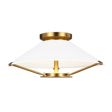 Load image into Gallery viewer, Ultra Light LED Flush Mount Ceiling Light in Detail.
