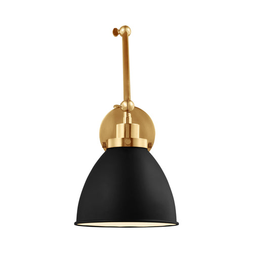 Wellfleet Adjustable Dome Wall Light.