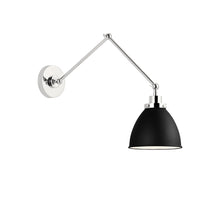 Load image into Gallery viewer, Wellfleet Adjustable Dome Wall Light in Detail.
