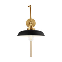 Load image into Gallery viewer, Wellfleet Adjustable Wide Wall Light in Detail.
