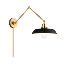 Load image into Gallery viewer, Wellfleet Adjustable Wide Wall Light in Detail.
