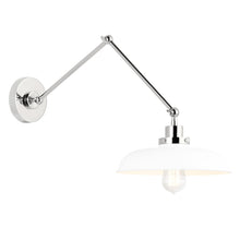 Load image into Gallery viewer, Wellfleet Adjustable Wide Wall Light in Detail.
