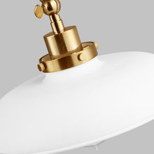Load image into Gallery viewer, Wellfleet Adjustable Wide Wall Light in Detail.
