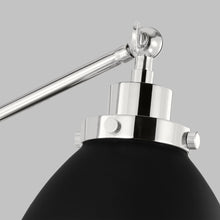 Load image into Gallery viewer, Wellfleet Dome LED Floor Lamp in Detail.
