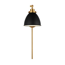 Load image into Gallery viewer, Wellfleet Dome Wall Light in Detail.
