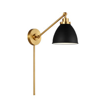 Load image into Gallery viewer, Wellfleet Dome Wall Light in Detail.

