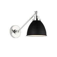 Load image into Gallery viewer, Wellfleet Dome Wall Light in Detail.
