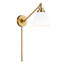 Load image into Gallery viewer, Wellfleet Dome Wall Light in Detail.
