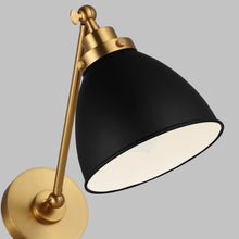 Load image into Gallery viewer, Wellfleet Dome Wall Light in Detail.
