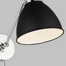 Load image into Gallery viewer, Wellfleet Dome Wall Light in Detail.
