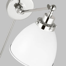 Load image into Gallery viewer, Wellfleet Dome Wall Light in Detail.
