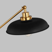 Load image into Gallery viewer, Wellfleet Wide LED Desk Lamp in Detail.
