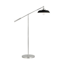 Load image into Gallery viewer, Wellfleet Wide LED Floor Lamp in Detail.
