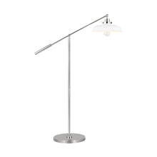 Load image into Gallery viewer, Wellfleet Wide LED Floor Lamp in Detail.

