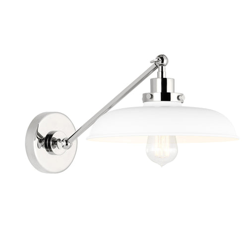 Wellfleet Wide Wall Light in Detail.