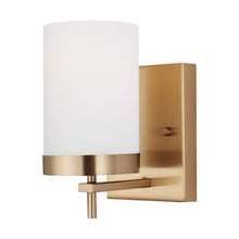Load image into Gallery viewer, Zire Bath Wall Light in Detail.
